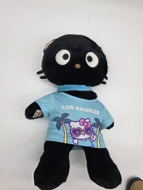 Build A Bear 2023 Chococat Stuffed Black Cat Plush